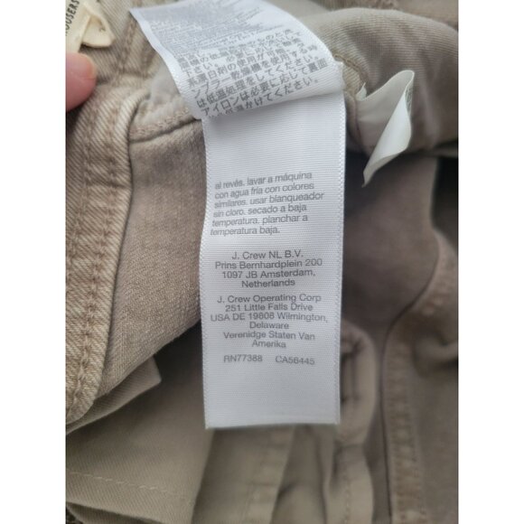 Madewell Womens Tan Tapered Demin Trousers Jeans size 27 Preppy Neutral - Picture 10 of 11